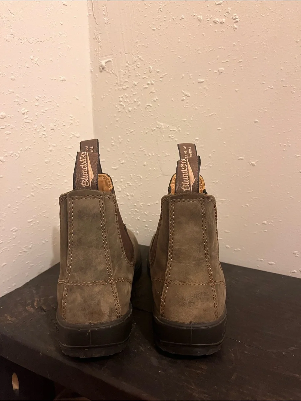 Blundstone Classic Rustic Brown Leather Chelsea Boots Women’s Size AU5.5 US8.5